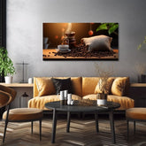 Kávé festmények a konyhába Absztrakt Aroma