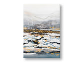 Kézzel festett kép falra TERMÉSZET 60x90 cm – 3D perspektíva vászonkép fa kereten | 100% eredeti | akril vásznon ARTMIE | Papilora.sk