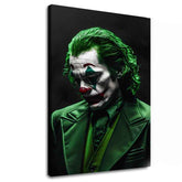Modern vászonkép motívummal: Joker: Zrodenie šialenstva fekete árnyalatokban, filmvilág | Kép Joker: Zrodenie šialenstva – fő
