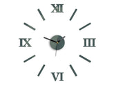 Modern falióra NUMBER gray - kép 2