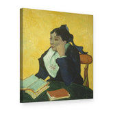 Vászonkép Az arles-i nő – Vincent van Gogh, 3D nézet