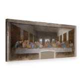 Vászonkép Az utolsó vacsora – Leonardo da Vinci, 3D nézet