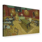 Vászonkép Éjszakai kávézó – Vincent van Gogh, 3D nézet