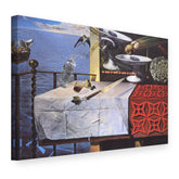 Vászonkép Élő csendélet – Salvador Dalí, 3D nézet