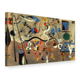 Vászonkép Harlekin karneválja – Joan Miró, 3D nézet