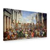 Vászonkép Kánai menyegző – Paolo Veronese, 3D nézet