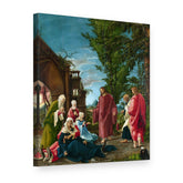 Vászonkép Krisztus búcsúja anyjától – Albrecht Altdorfer, 3D nézet