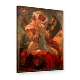 Vászonkép Lefèvre-Utile keksz – Alfons Mucha, 3D nézet