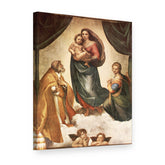 Vászonkép Sixtusi Madonna – Raffaello, 3D nézet