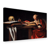 Vászonkép Szent Jeromos – Caravaggio, 3D nézet