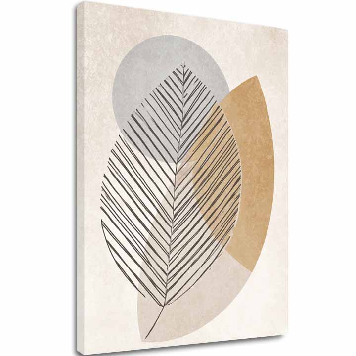 Vászonkép Jemný List - Minimalistická Dekoráció - fő kép