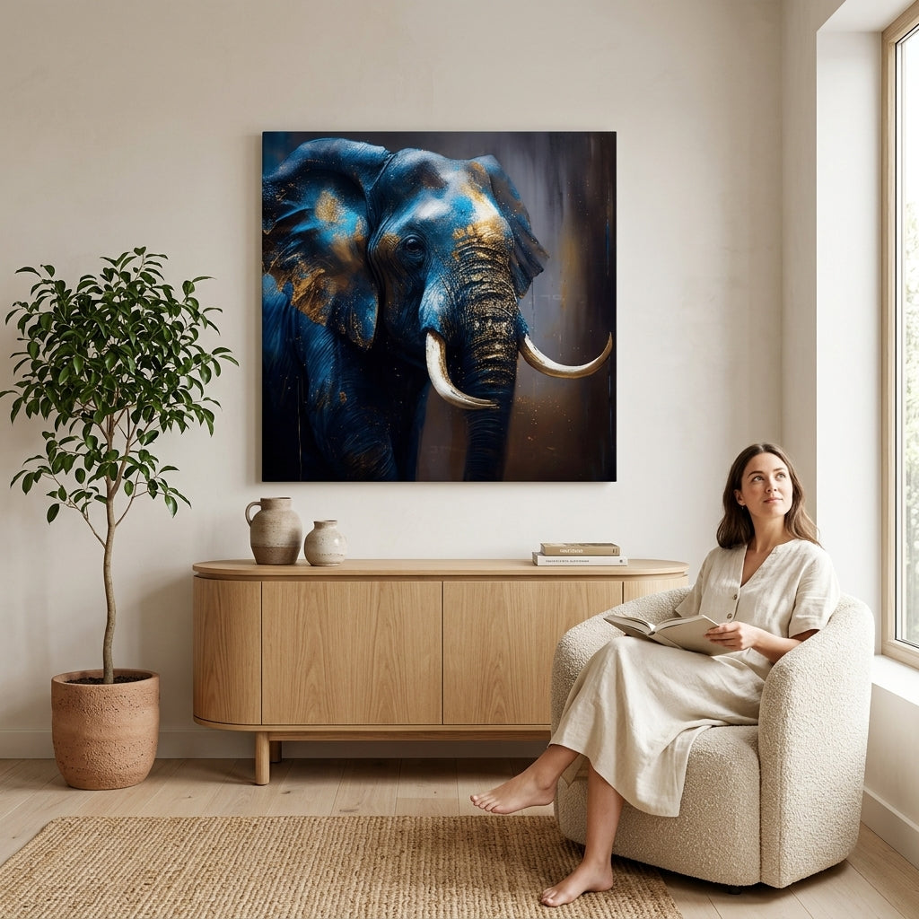 Dekoratív festmény vászonra - PREMIUM ART - Szavanna kecses óriása - kép 5