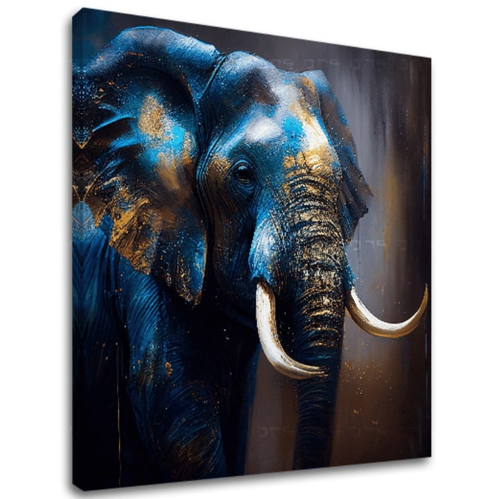 Dekoratív festmény vászonra - PREMIUM ART - Szavanna kecses óriása - kép 2