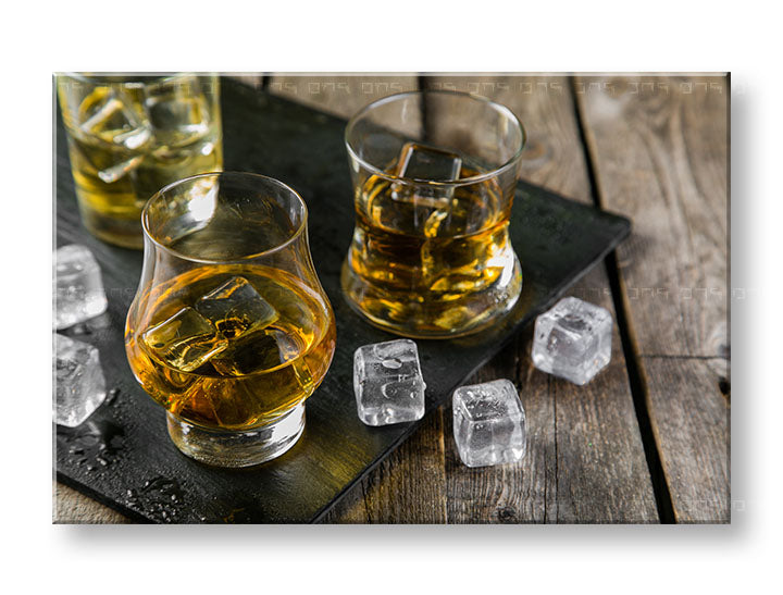 Klasszikus vászonkép motívummal: DRINK S LADOM arany-fekete árnyalatokban, kifinomult hangulat, luxus hatás, alkalmas a konyha számára | Fali kép DRINK S LADOM_068-11 – fő