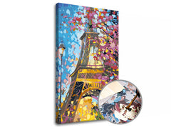 Festés számok szerint PREMIUM GOLD - Eiffel Tower