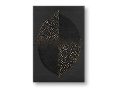 Kézzel festett falikép LIST 60x90 cm – 3D perspektíva vászon fa kereten | 100% eredeti | akril vászonra ARTMIE | Papilora.sk