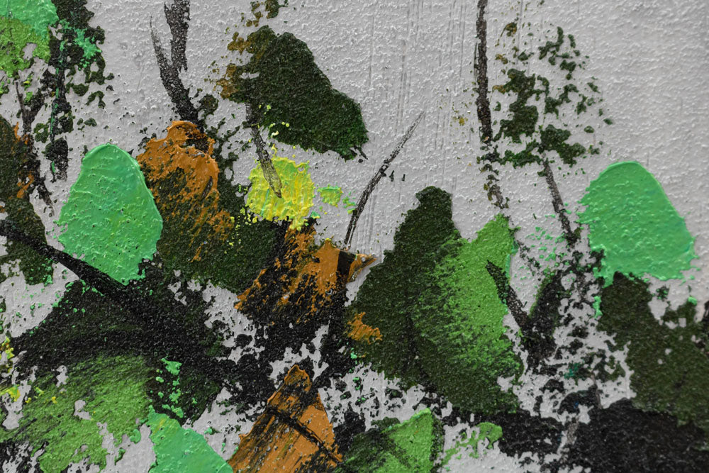 Pop art vászonkép motívummal: PÁVA, madár fehér-kék árnyalatokban, elegáns hangulat, természet és elegancia, alkalmas a előszoba számára | Festett fali kép PÁVA – termék, nézet 4