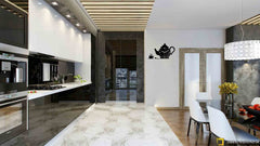 Kedvezmény 30% Modern falióra TEÁSKANNA