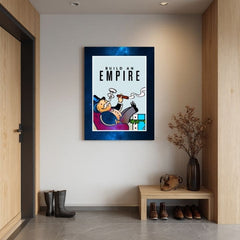 Vászonkép Build an Empire - Vállalkozó Citát - kép 2