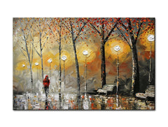 Kézzel festett 1 db tájkép festmény 120 x 80 cm