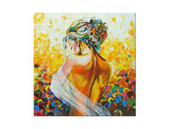 Kézzel festett kép DeLUXE - Nő 1 db 084D1 70 x 70 cm – náhľad