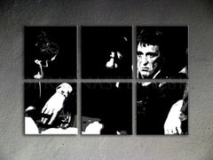 Kézzel festett POP ART festmény SCARFACE-AL PACINO 150x100 cm - kép 2