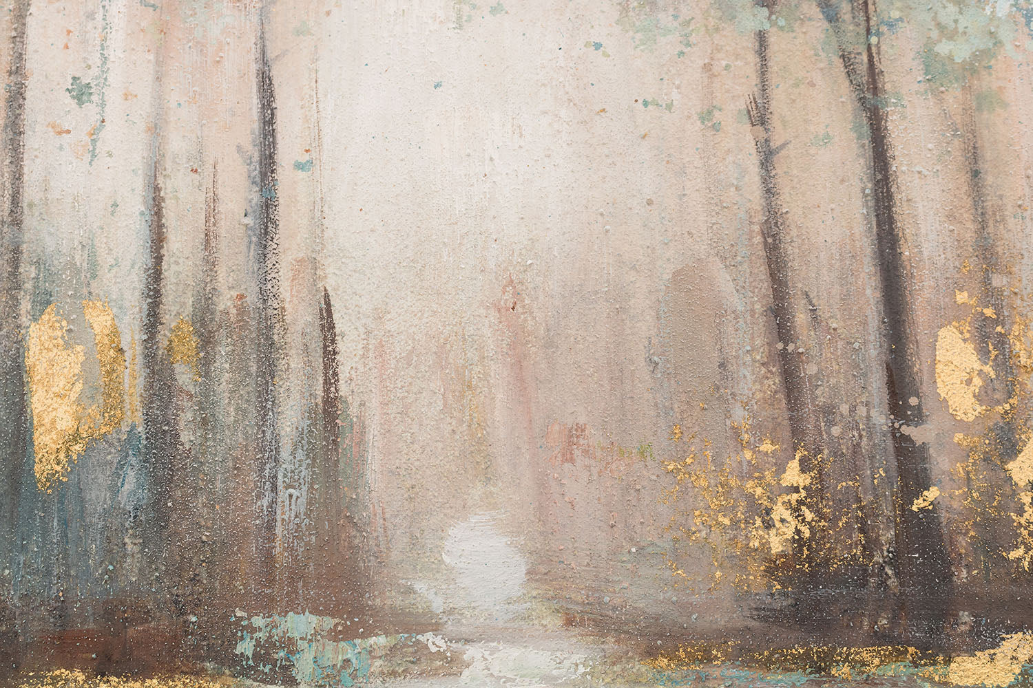 Kézzel festett vászonkép Fák 80x120 cm