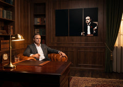 Pop art vászonkép motívummal: Marlon Brando, természet fekete árnyalatokban felakasztva az enteriőrben nappali számára, drámai hangulat, erő és hatalom és elegancia – enteriőr