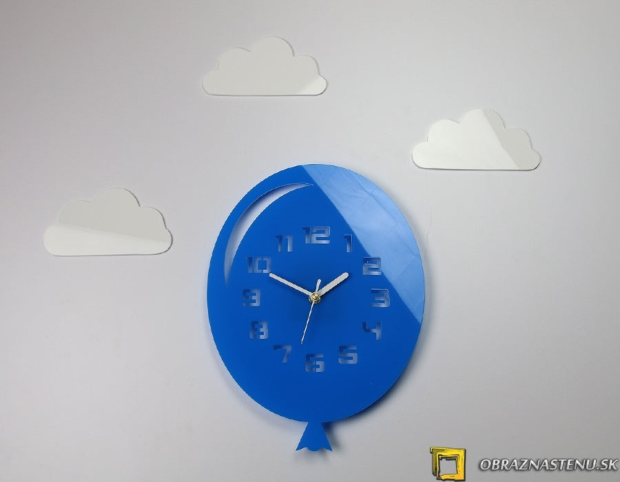 Modern falióra Blue Balloon