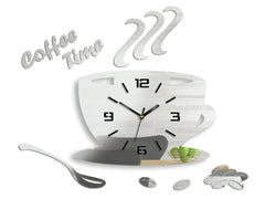 Modern falióra COFFE TIME 3D MIRROR HMCNH045-mirror