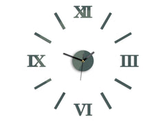 Modern falióra NUMBER gray - fő kép