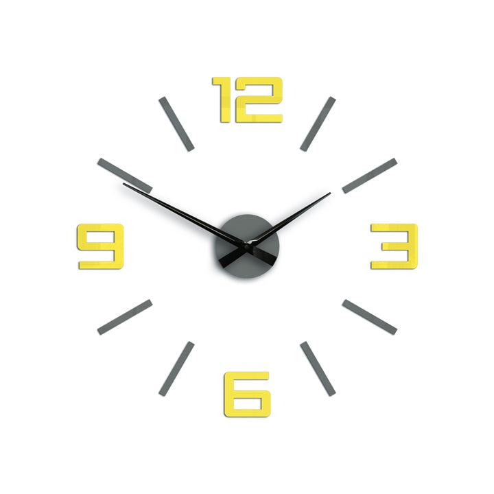 Modern falióra SILVER XL GREY-YELLOW greyyellow - kép 2