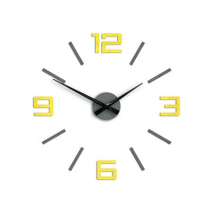 Modern falióra SILVER XL GREY-YELLOW greyyellow - kép 2