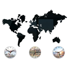 Modern falióra WORLD MAP - kép 2