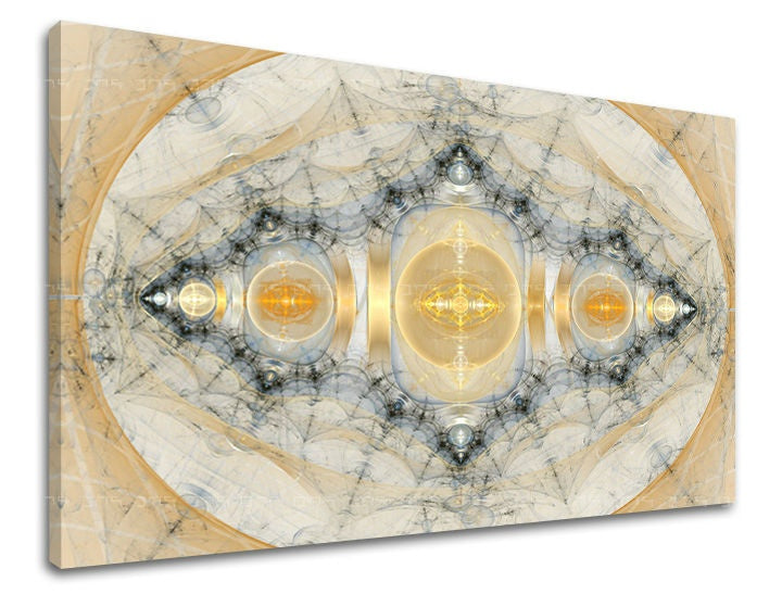 Geometrikus vászonkép motívummal: térkép bézs-ezüst árnyalatokban, éteri hangulat, alkalmas a iroda számára | Fali kép ABSZTRAKT – fő