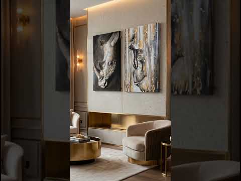 Festett falikép ABSZTRAKT 1 rész - 70x70 cm - 70x70 cm