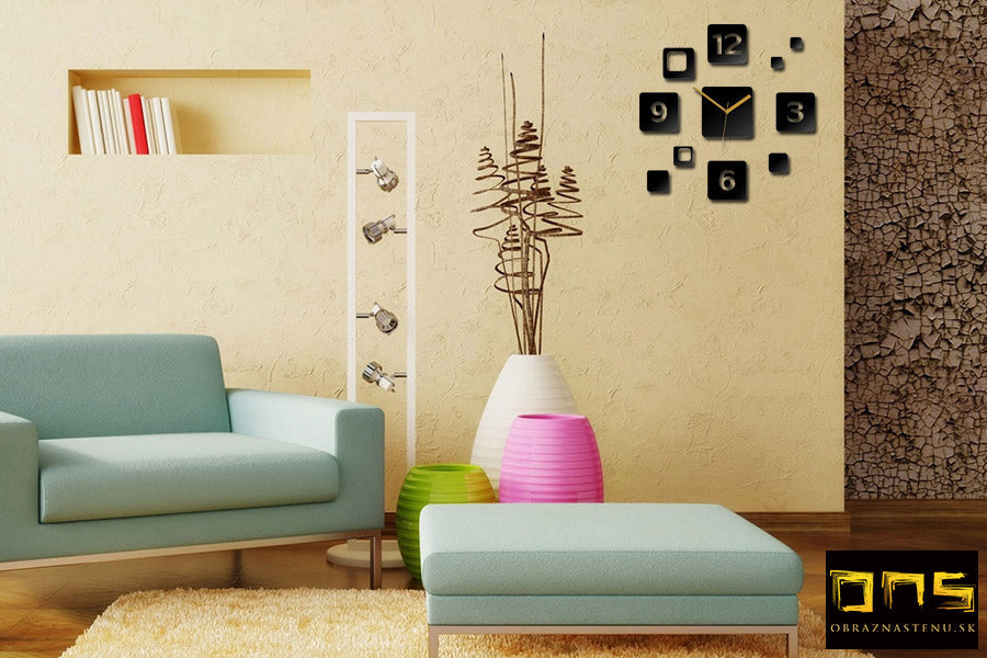 Boho stílusú vászonkép motívummal: SQUARE, virágok, térkép, természet kék-rózsaszín árnyalatokban felakasztva az enteriőrben nappali számára, nyugodt hangulat – enteriőr