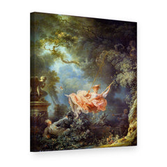 Vászonkép A hinta – Jean-Honoré Fragonard, 3D nézet