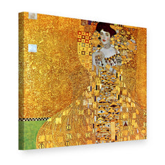 Vászonkép Adele Bloch-Bauer I. portréja – Gustav Klimt, 3D nézet