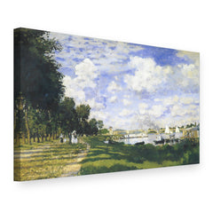Vászonkép Argenteuil – Claude Monet, 3D nézet