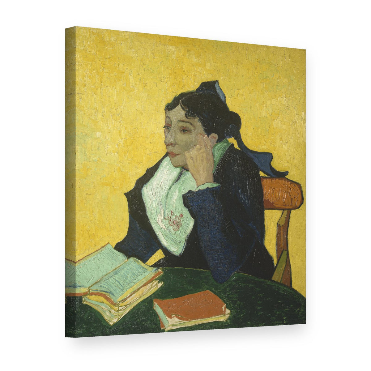 Vászonkép Az arles-i nő – Vincent van Gogh, 3D nézet