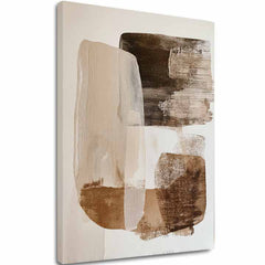 Vászonkép Béžová Harmónia - Modern Abstrakt - fő kép