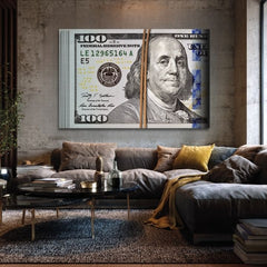 Vászonkép Benjamin Franklin - Symbol Múdrosti - kép 2