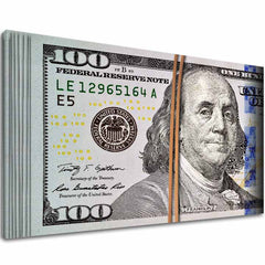 Vászonkép Benjamin Franklin - Symbol Múdrosti - fő kép