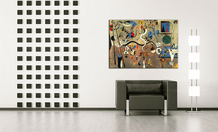Vászonkép CARNIVAL OF HARLEQUIN - Joan Miro REP071