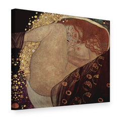 Vászonkép Danaé – Gustav Klimt, 3D nézet
