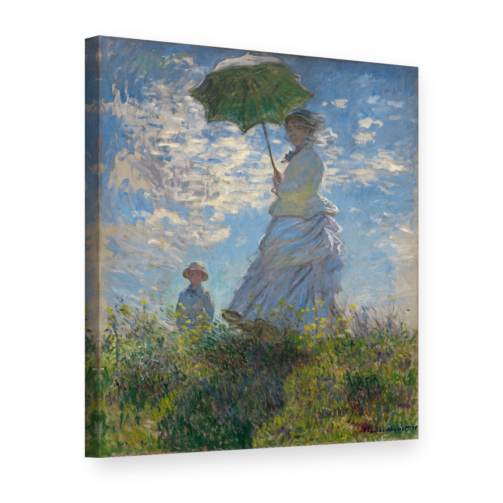 Vászonkép ISTENNŐ AJÁNDÉKBAJUTÓL - Claude Monet 000 REP075, 3D nézet