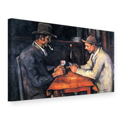 Vászonkép Kártyázók – Paul Cézanne, 3D nézet