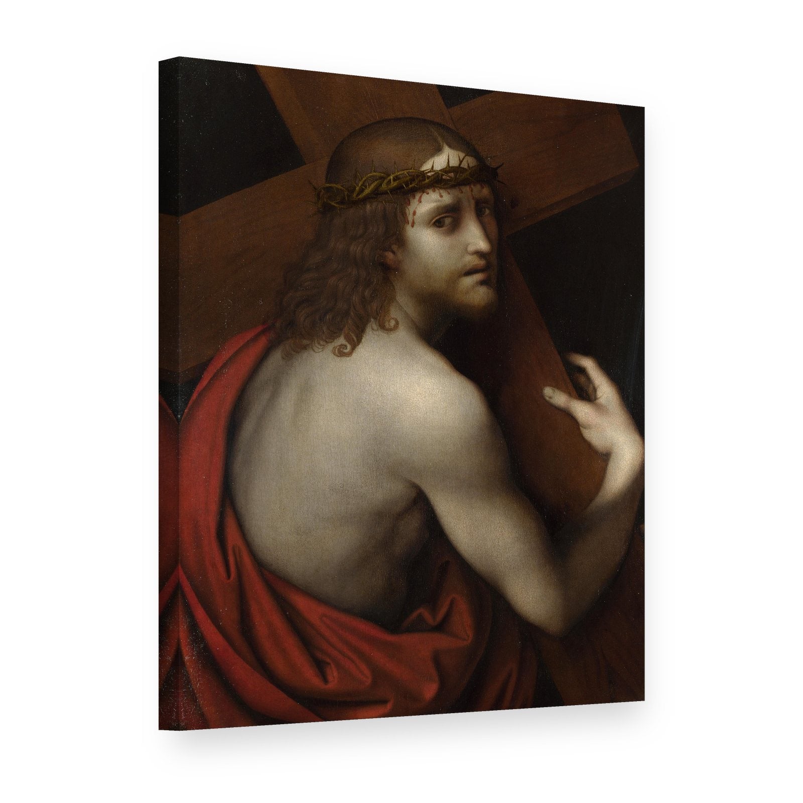 Vászonkép Keresztvivő Krisztus – Giampietrino, 3D nézet
