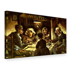 Vászonkép Krumplievők – Vincent van Gogh, 3D nézet